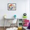 Stupell Industries Flying Butterfly Spiral Framed Floater Canvas Wall Art Design by Ann Jasperson